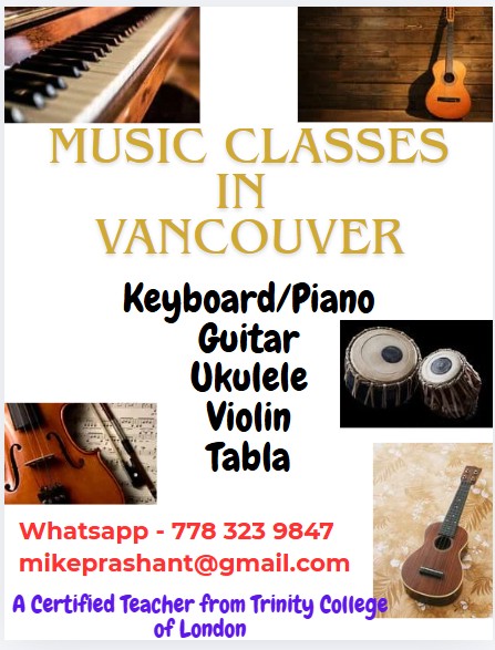 Music class flyer