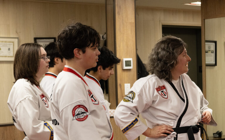 Seung-ri Academy taekwondo class in White Rock